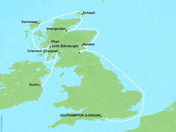 Azamara - Scotland Intensive Voyage (12 days) | Virtuoso