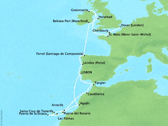 seabourn cruises canary islands