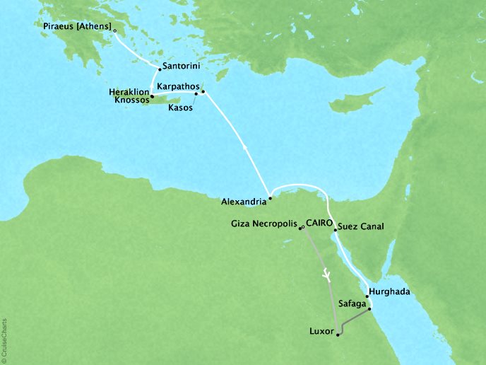 Lindblad Expeditions - Egypt, The Greek Isles, and The Suez Canal