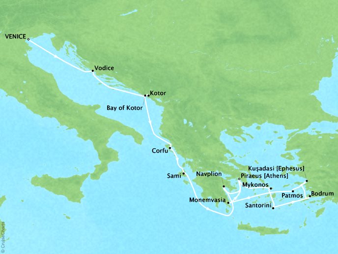 Seabourn - Allure of The Adriatic and Aegean (15 days) | Virtuoso