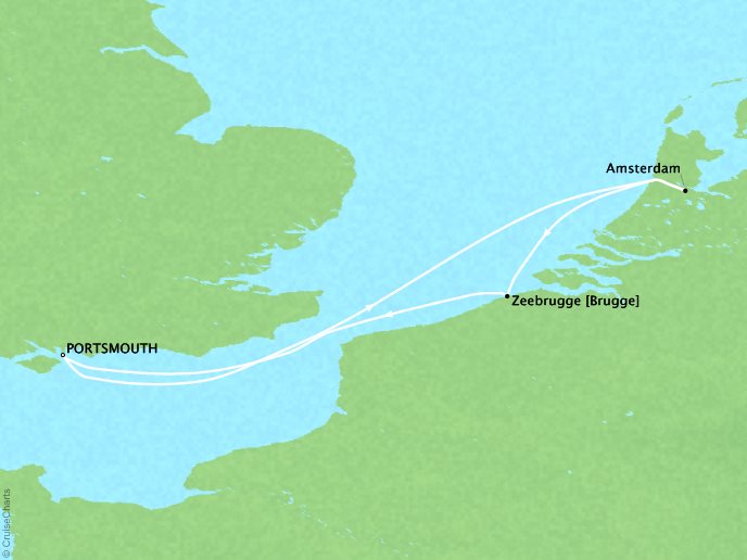 Virgin Voyages The Uk to Zeebrugge and Amsterdam 6 days Virtuoso