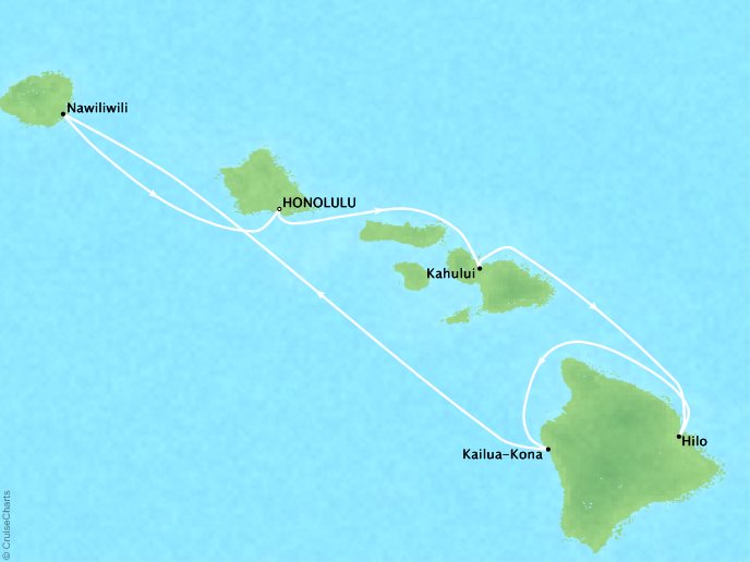 Norwegian Cruise Line Hawaii InterIsland Cruise (8 days) Virtuoso