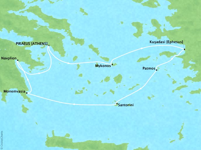 Windstar Cruises Treasures of The Greek Isles (8 days) Virtuoso