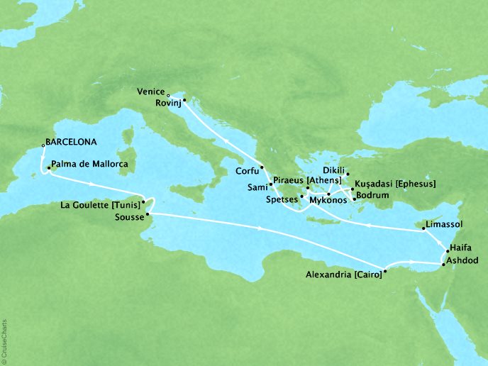 12 maps that explain the Mediterranean Sea - Vivid Maps