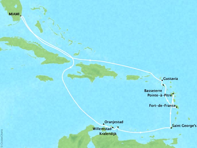 Regent Seven Seas Cruises - Navigate The World – Miami to Miami (133 days)