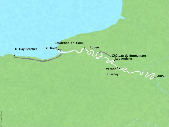 AmaWaterways - Paris and Normandy (Wine Cruise) (10 days)