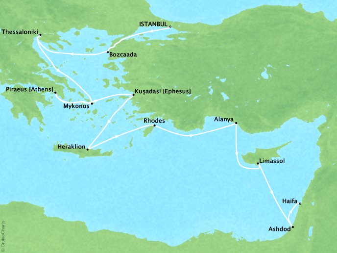 Regent Seven Seas Cruises Sojourn Through History Istanbul to