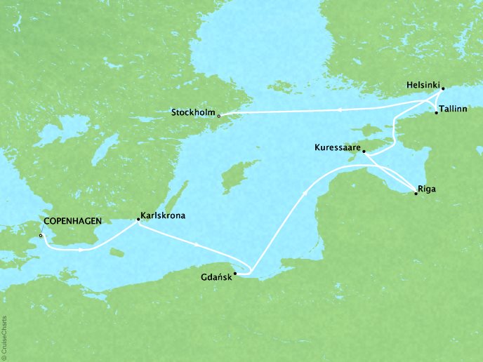 ponant cruises baltic