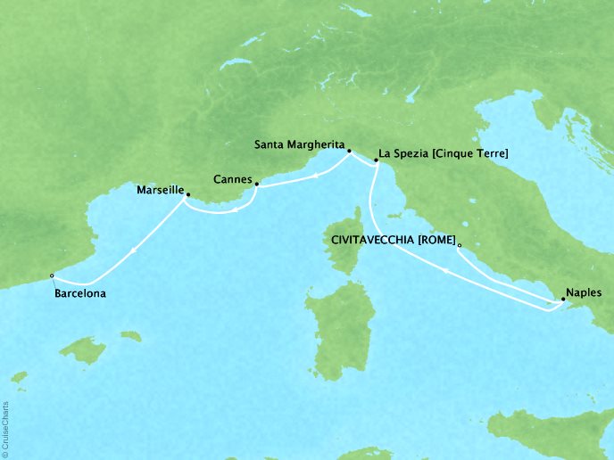 Celebrity Cruises Italian Riviera and France (10 days) Virtuoso